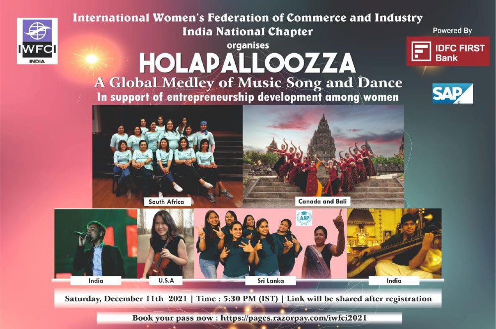 ‘Holapalloozza’, A Global Medley of Music, Song and Dance