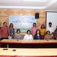 Ann Phua and IWFCI India National Chapter members with staff and students of Pillai College of Architecture