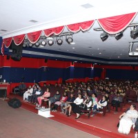 Glimpse of the audience